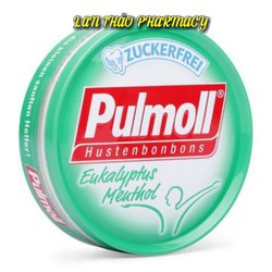 Kẹo ngậm ho không đường Pulmoll bạc hà