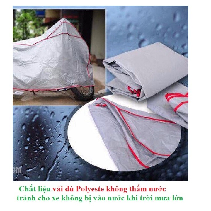 Hình ảnh GIẢM GIÁ CỰC SỐC Combo 2 áo trùm xe máy - bạt trùm xe máy cao cấp Hình ảnh GIẢM GIÁ CỰC SỐC Combo 2 áo trùm xe máy - bạt trùm xe máy cao cấp