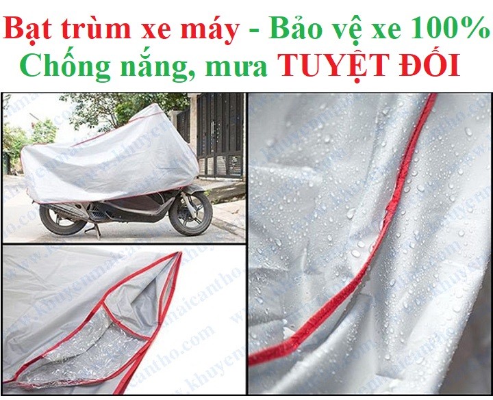 Hình ảnh GIẢM GIÁ CỰC SỐC Combo 2 áo trùm xe máy - bạt trùm xe máy cao cấp Hình ảnh GIẢM GIÁ CỰC SỐC Combo 2 áo trùm xe máy - bạt trùm xe máy cao cấp