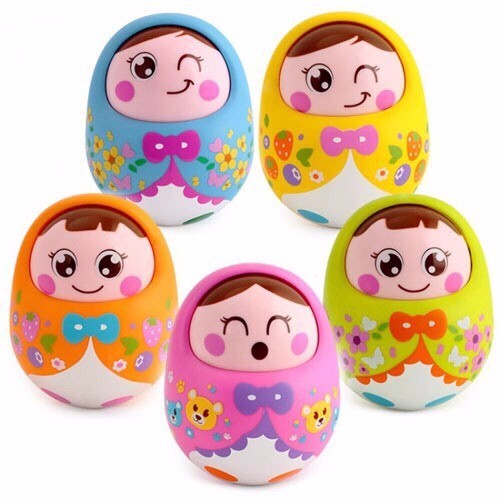 Lật đật sắc màu có nhạc HiiLe Toys – >>> top1shop >>> sendo.vn