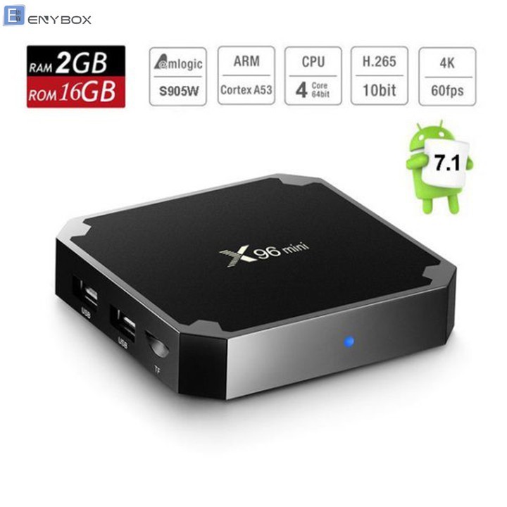 Android TV Box Enybox X96 Mini - Hỗ Trợ Ram 2GB, Rom 16GB, Android 7.1.2 2