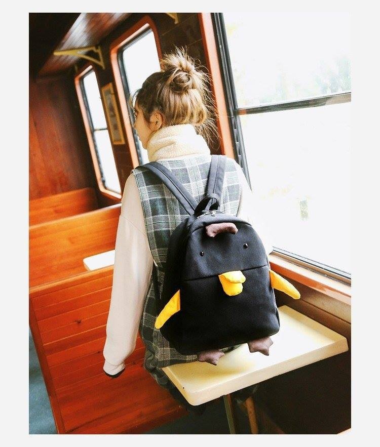 Balo vịt chibi |Balo vải nữ 3