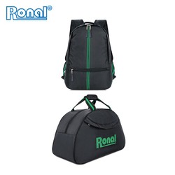 Combo ba lô, túi du lịch Ronal CB06 - Đen xanh lá