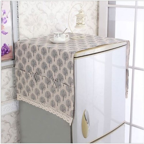Khăn Trải Phủ Tủ Lạnh Máy Giặt  6 Túi Vải Chống Thấm