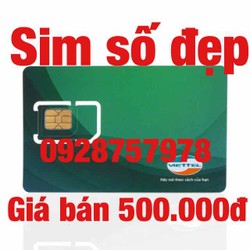 sim số đẹp