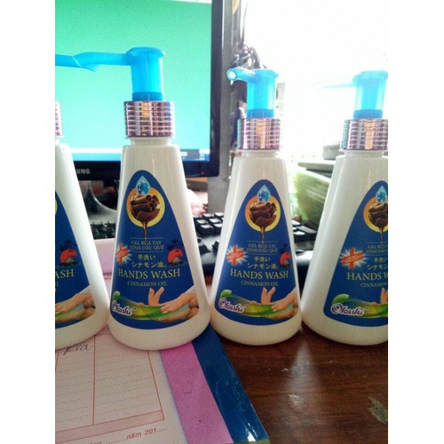 NƯỚC RỬA TAY TINH DẦU QUẾ OKASHI