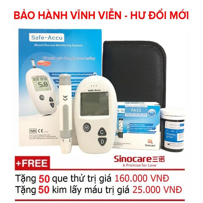 Máy đo đường huyết Sinocare Máy đo đường huyết Sinocare