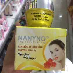KEM NANYNO DƯỠNG TRẮNG CHỐNG NẮNG SPF50 GIÁ BAO BÌ 158k