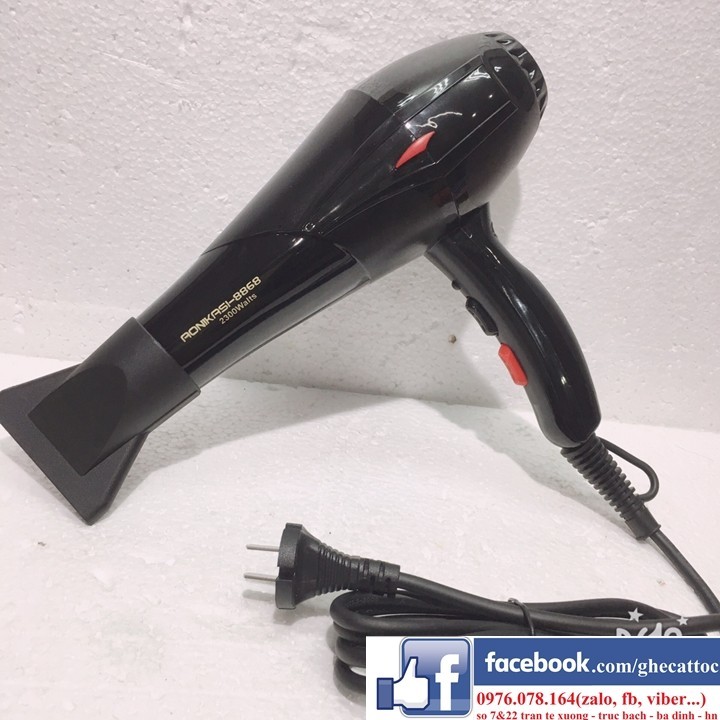 Máy sấy tóc cao cấp AONIKASI 8868 + 3 kẹp vịt 8