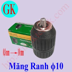 Măng ranh 10 nhựa - đầu kẹp mũi khoan