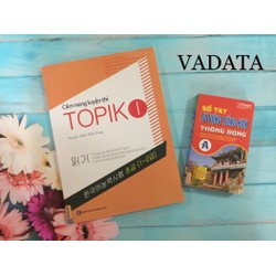 Sách - Cẩm Nang Luyện Thi Topik I - Tặng Kèm Sổ Tay Từ Vựng Tiếng Hàn Thông Dụng A 65.000 Sách - Cẩm Nang Luyện Thi Topik I - Tặng Kèm Sổ Tay Từ Vựng Tiếng Hàn Thông Dụng A 65.000