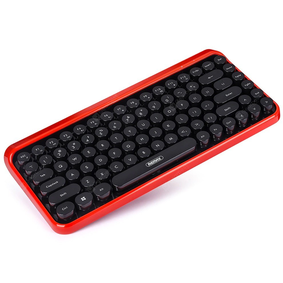 Bàn Phím Bluetooth Gamming Remax Loại Cao Cấp REMAX Wireless Keyboard For Vintage Typewriter K101 – Remax K101