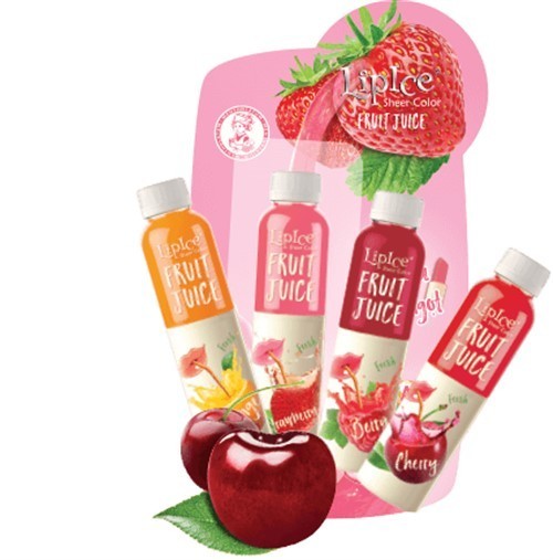 Son LipIce Sheer Color Fruit Juice hồng dâu dịu ngọt 2