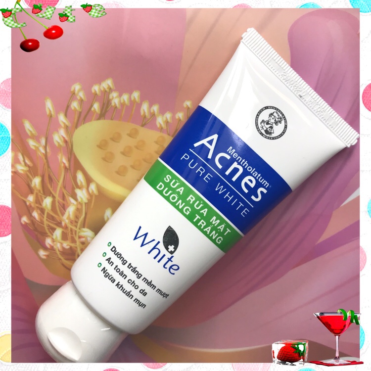 acnes pure white cleanser