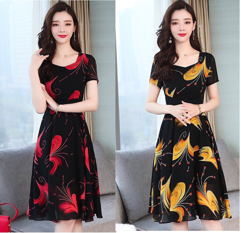 ĐẦM VOAN HOẠ TIẾT HÀNG NHẬP - TN 1953 2