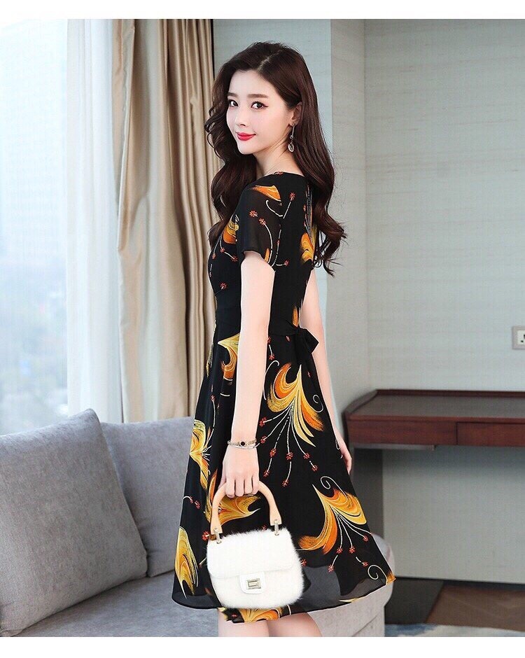 ĐẦM VOAN HOẠ TIẾT HÀNG NHẬP - TN 1953 9