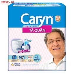 Tã quần siêu thấm Caryn M7 Tã quần siêu thấm Caryn M7
