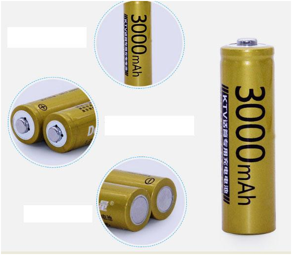 Hình ảnh Combo 02 Viên pin tiểu AA1.2V - 3000 mAh - hàng nhập khẩu