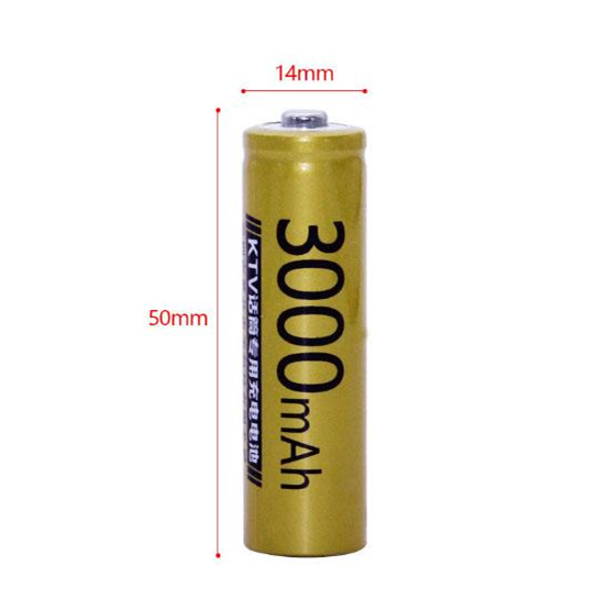 Hình ảnh Combo 02 Viên pin tiểu AA1.2V - 3000 mAh - hàng nhập khẩu