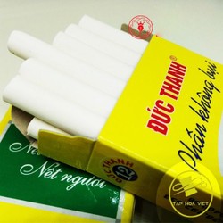 LỐC 10 HỘP NHỎ PHẤN KHÔNG BỤI ĐỨC THANH