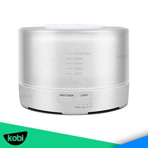 Máy Khuếch Tán Tinh Dầu Phun Sương Hình Trụ Trong 500ml Kèm Remote Control
