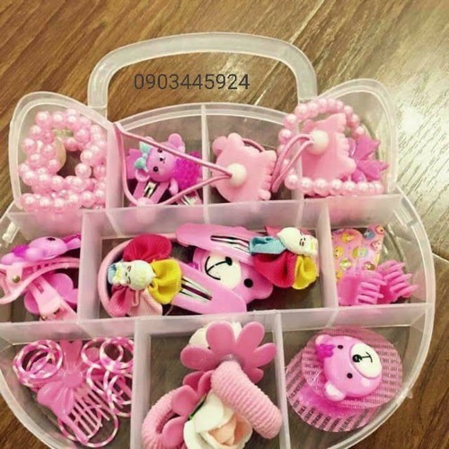 BỘ BUỘC TÓC HELLO KITTY CHO BÉ