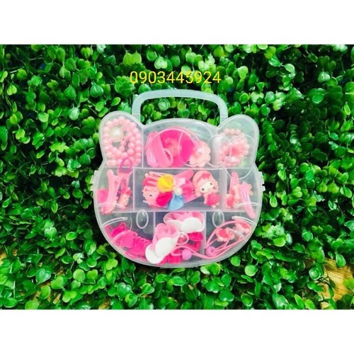 BỘ BUỘC TÓC HELLO KITTY CHO BÉ