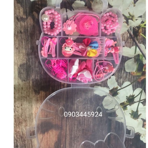 BỘ BUỘC TÓC HELLO KITTY CHO BÉ