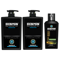 Combo 2 chai sữa tắm hương nước hoa Ironman Encounter 650g và tinh chất thảo dược vệ sinh nam 120g Combo 2 chai sữa tắm hương nước hoa Ironman Encounter 650g và tinh chất thảo dược vệ sinh nam 120g