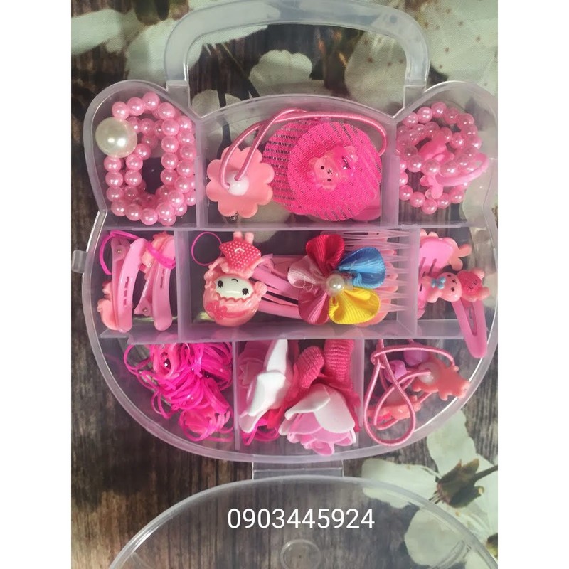 BỘ BUỘC TÓC HELLO KITTY CHO BÉ