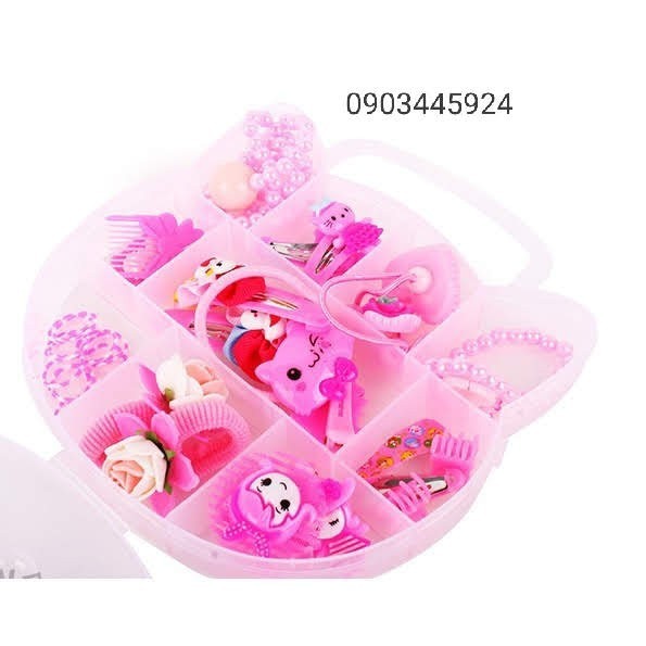 BỘ BUỘC TÓC HELLO KITTY CHO BÉ