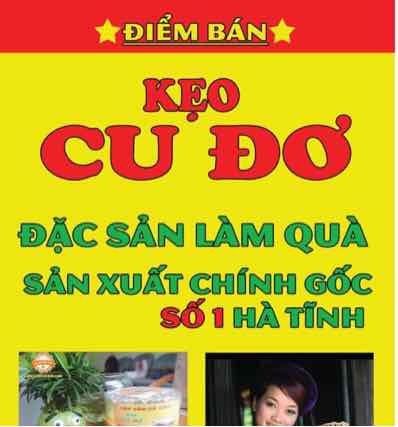 Đặc sản 10 bánh CU ĐƠ hà tĩnh loại ngon