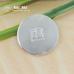 Đồng bạc đánh gió nguyên chất đường kính 3.5 cm dày 1 mm trọng lượng 2 – Dongbacdanhgio