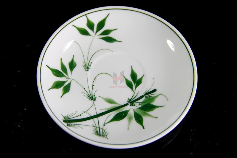 THƯỞNG TRÀ NGON Với Bộ Ấm Chén Bát Trằng Hoa Nhài Vẽ Trúc, Bộ Ấm Pha Trà Đẹp, Bộ Chén Trà, Ấm Chén Bát Tràng, Bộ Tách