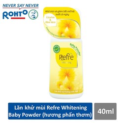 Xịt Khử Mùi Hương Phấn Thơm Refre Whitening Baby Powder 30 ML