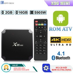 Android Tivi Box X96 Mini - ROM ATV - Bản Rom 2GB Ram 16GB