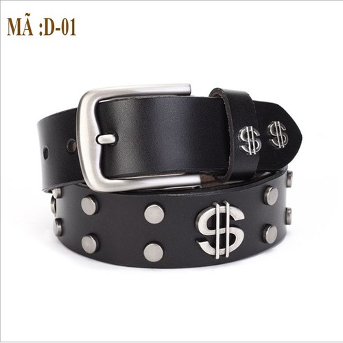 Dây lưng, dây nịt nam - da bò ý