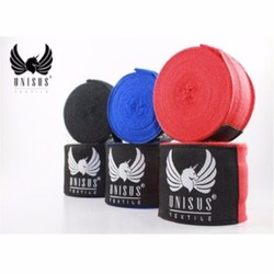 Băng vải quấn tay tập võ thuật boxing Unisus US45 dài 4,5m -1 đôi