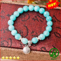 Vòng tay phong thủy mệnh Mộc - Thủy- Vòng Phong Thủy - Vòng Phong Thủy Đá Mã Não Xanh Nam Phi Mix Tiền 8mm V264-8 Vòng tay phong thủy mệnh Mộc - Thủy- Vòng Phong Thủy - Vòng Phong Thủy Đá Mã Não Xanh Nam Phi Mix Tiền 8mm V264-8