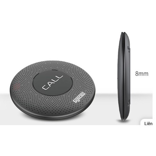 Bộ thiết bị chuông gọi phục vụ Hàn Quốc + 9 Nút Bấm 3