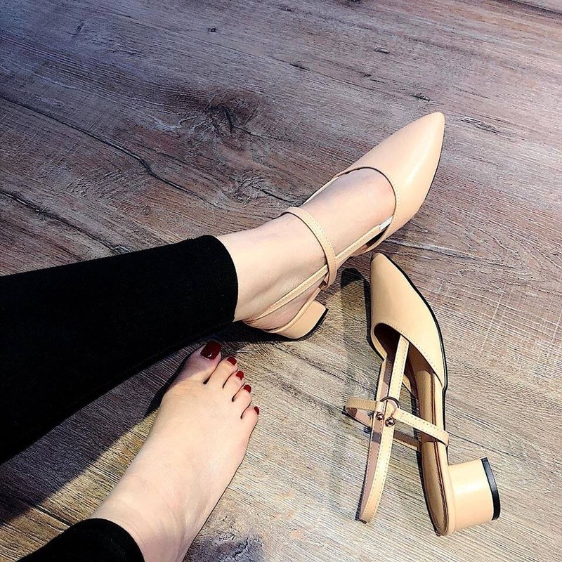 Giày sandal gót vuông MIMOMI | Giày sandal gót vuông nữ 3