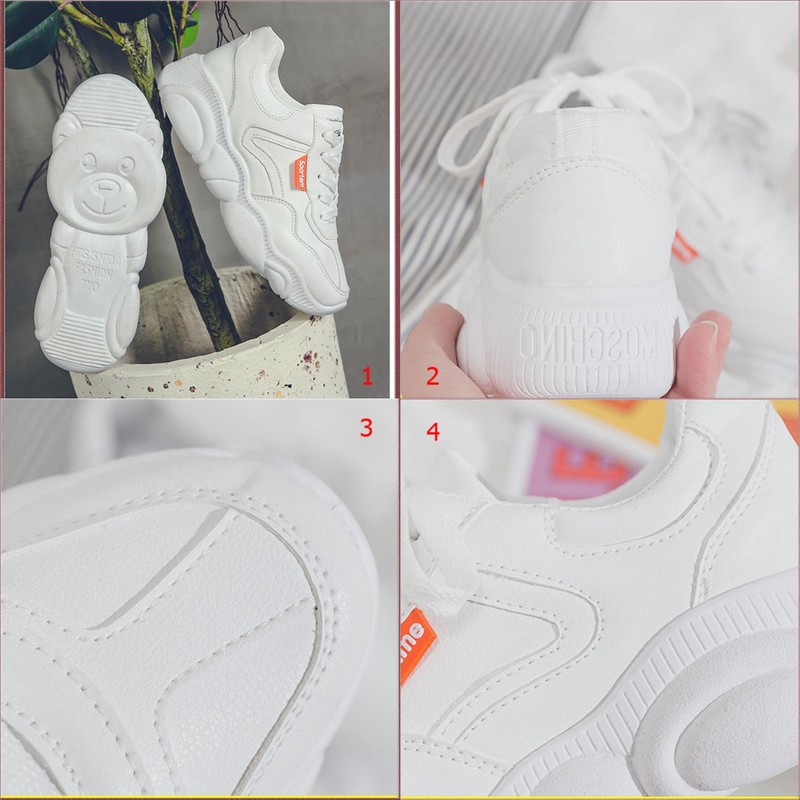 Giày sneaker gấu MOS.chi.no |Giày thể thao nữ 2