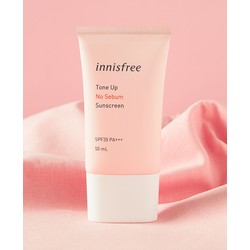 KEM CHỐNG NẮNG INNISFREE TONE UP NO SEBUM SUNCREEN SPF 35PA