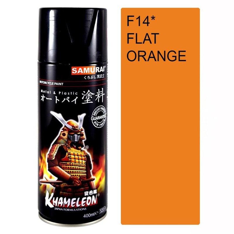 115 _ Sơn xit Samurai 115 màu cam sáng Light Scarlet giá rẻ, Tốt , ship nhanh 16
