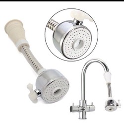Đầu tăng áp 2 chế độ nước cho vòi chậu rửa bát xoay 360