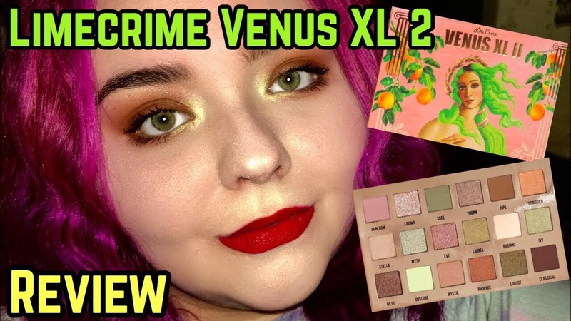BẢNG PHẤN MẮT LIME CRIME VENUS XL 2 EYESHADOW PALETTE 26.28G NHẬP KHẨU CHÍNH HÃNG