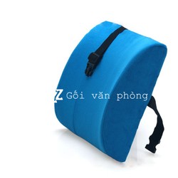 Đệm lưng ghế văn phòng cỡ to vỏ nhung cao cấp