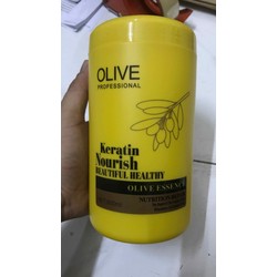 Kem ủ tóc Olive phục hồi tóc chuyên sâu 950ml giao màu ngẫu nhiên