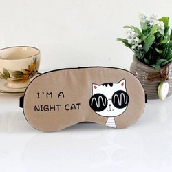 >> BÁO GIÁ BỘ BỊT MẮT NGỦ 3D TẶNG KÈM BỊT TAI CHỐNG ỒN MÀU NGẪU NHIÊN | Shopee Lazada Sendo Tiki mới nhất 146 Miếng bịt mắt ngủ 3D có túi gel làm mát mắt hoạ tiết những chú mèo đêm kèm 2 cặp nút tai giảm tiếng ồn - nâu