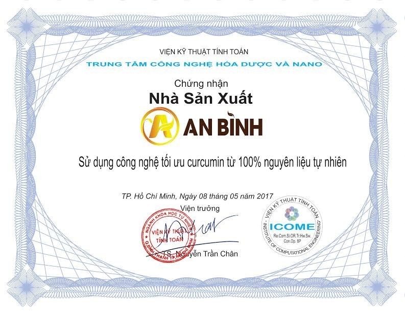 Tinh bột nghệ đỏ An Bình